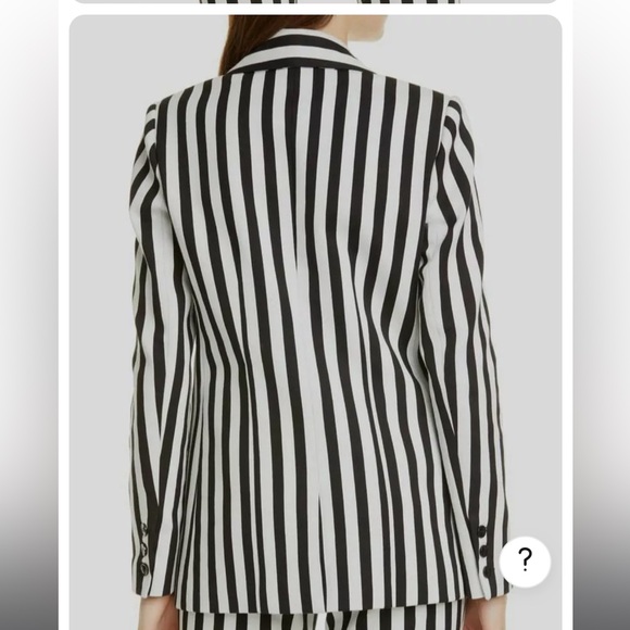 Frame denim striped blazer - Picture 3 of 12